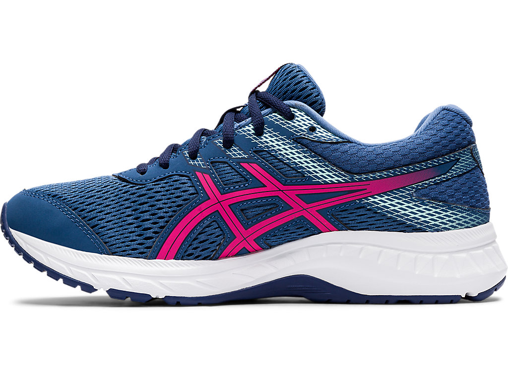 Dámské Trekové Boty Asics Gel-Contend 6 Tmavě Šedé Růžové | 7628-PWDLX