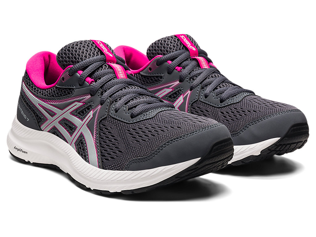 Dámské Trekové Boty Asics Gel-Contend 7 Šedé Šedé | 0483-LEDTQ