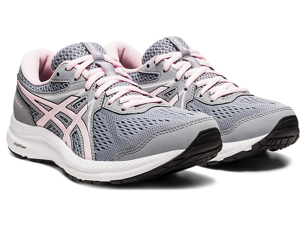 Dámské Trekové Boty Asics Gel-Contend 7 Růžové Světle Blankyt | 2597-DTHPA