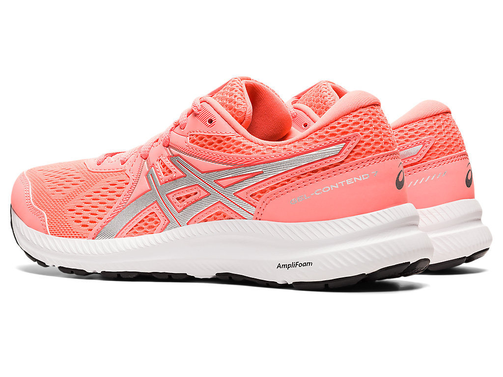 Dámské Trekové Boty Asics Gel-Contend 7 Oranžové Koralove Stříbrné | 3894-APQTD