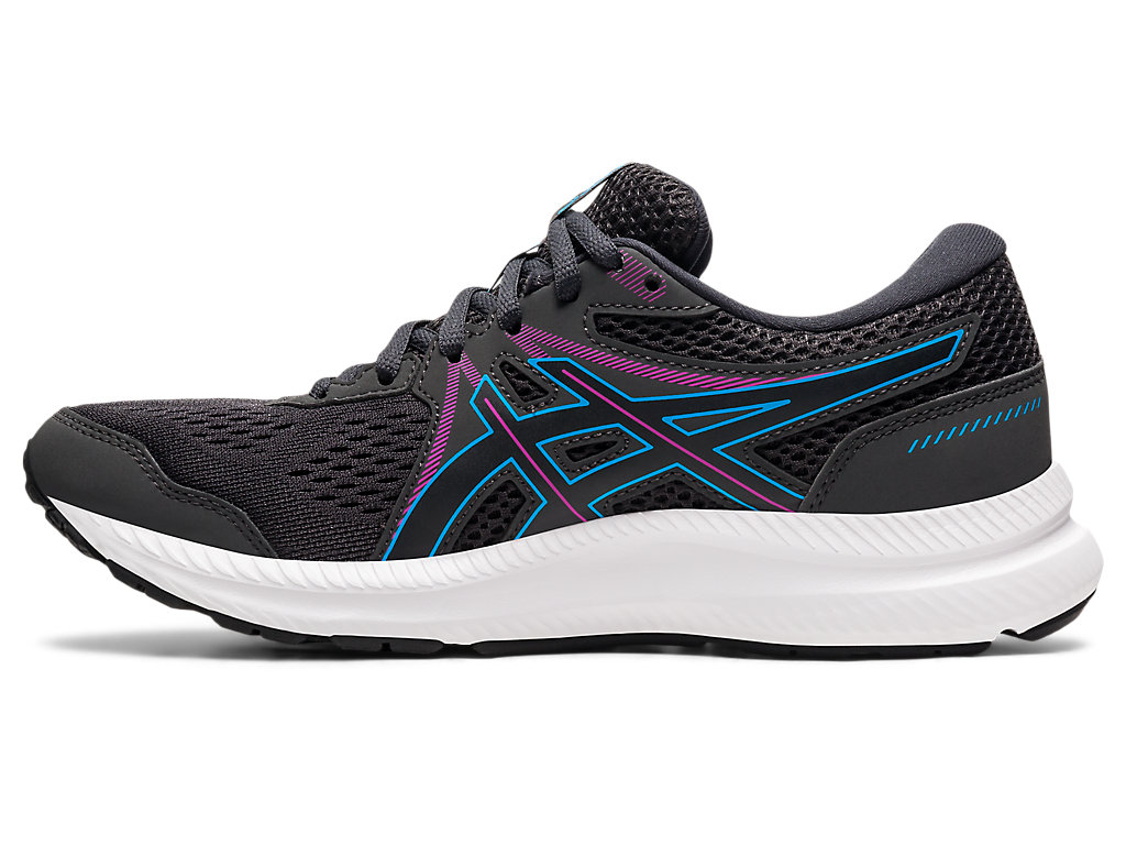 Dámské Trekové Boty Asics Gel-Contend 7 Černé | 3907-VPEKA