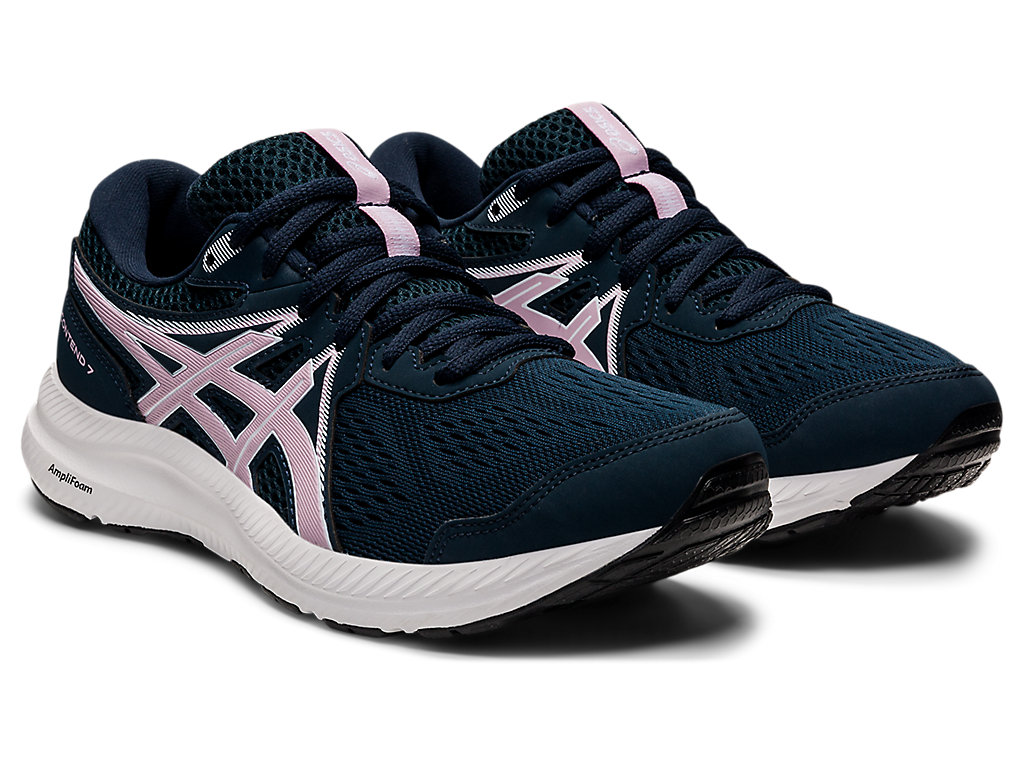 Dámské Trekové Boty Asics Gel-Contend 7 Blankyt Růžové | 9417-AYTBD