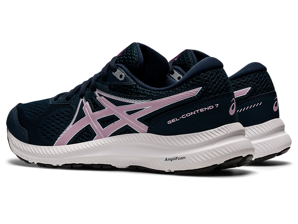 Dámské Trekové Boty Asics Gel-Contend 7 Blankyt Růžové | 9417-AYTBD