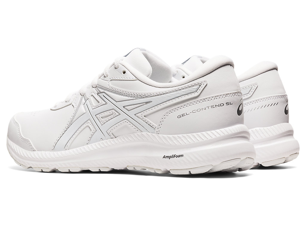 Dámské Trekové Boty Asics Gel-Contend Walker Bílé Bílé | 9617-DYRLN