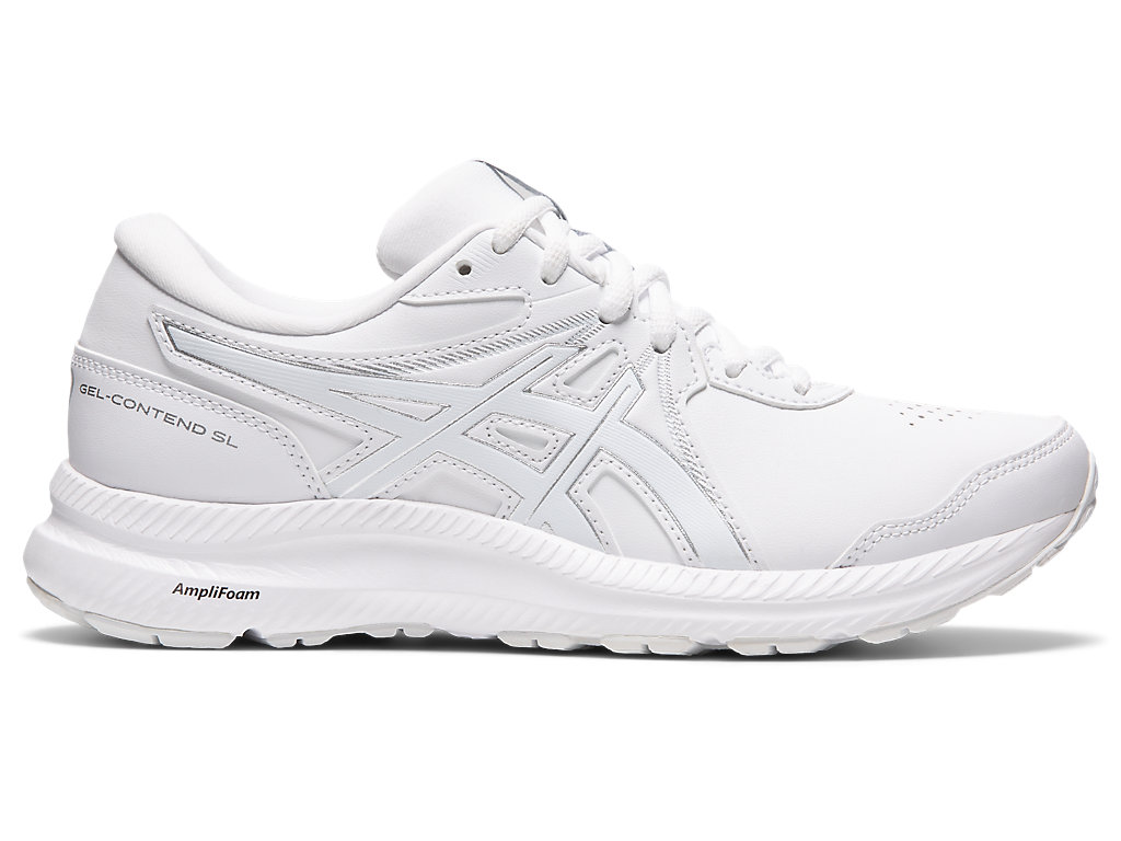 Dámské Trekové Boty Asics Gel-Contend Walker Bílé Bílé | 9617-DYRLN