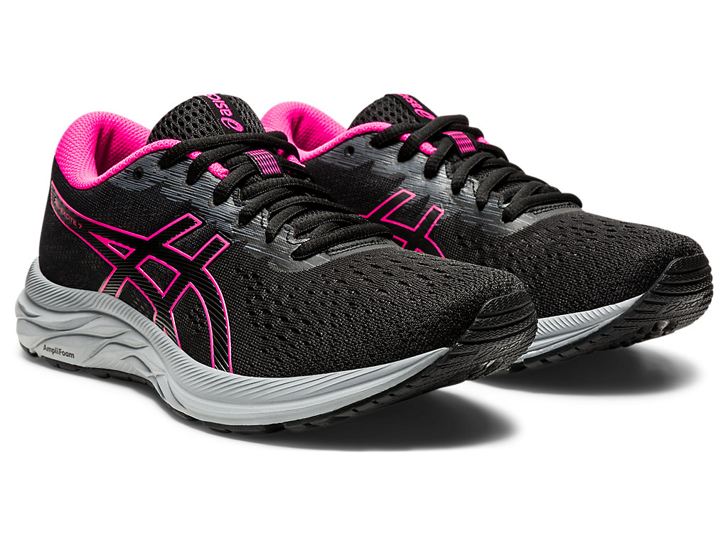 Dámské Trekové Boty Asics Gel-Excite 7 Černé | 2187-NOHKL