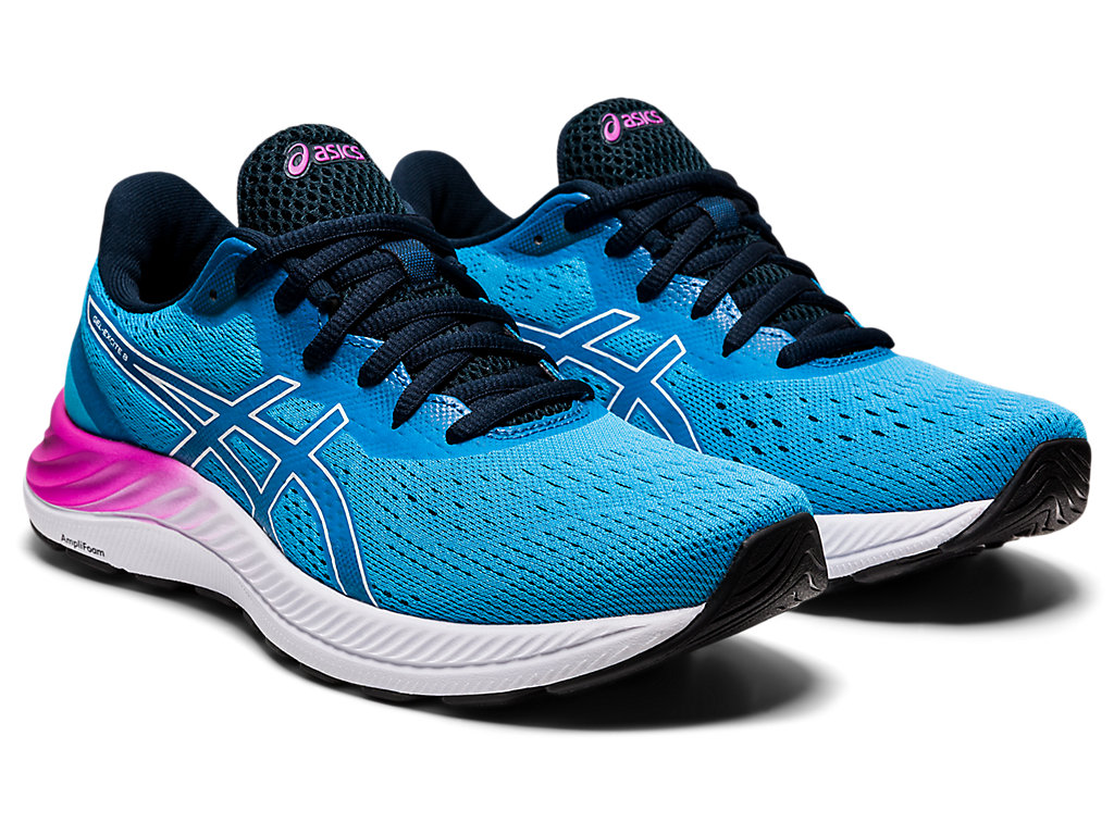 Dámské Trekové Boty Asics Gel-Excite 8 Světle Tyrkysové Bílé | 9857-EKLFZ