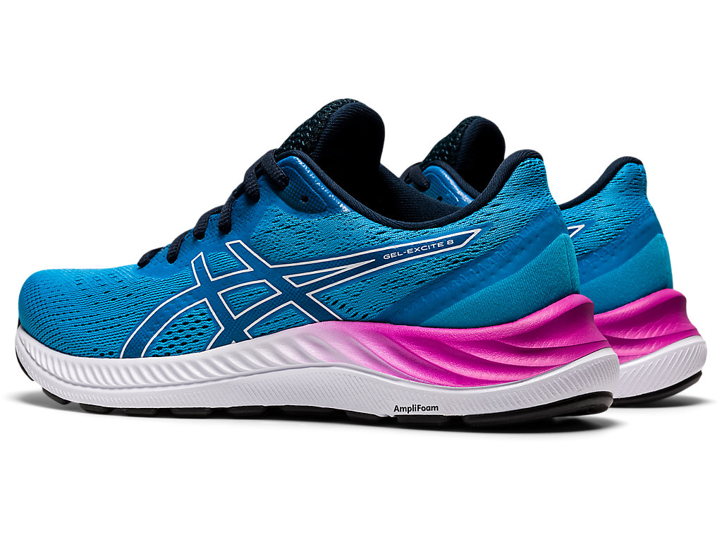 Dámské Trekové Boty Asics Gel-Excite 8 Světle Tyrkysové Bílé | 9857-EKLFZ