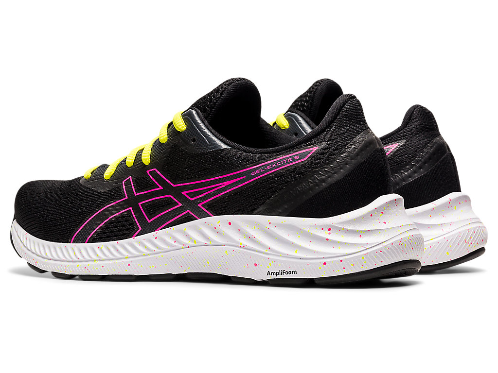 Dámské Trekové Boty Asics Gel-Excite 8 Černé Růžové | 5739-WQZRM