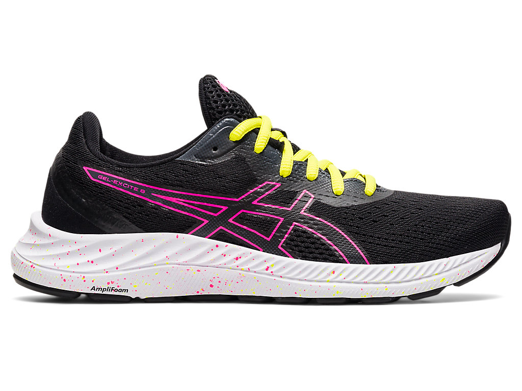 Dámské Trekové Boty Asics Gel-Excite 8 Černé Růžové | 5739-WQZRM