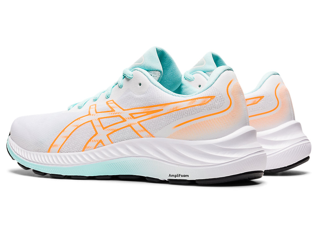 Dámské Trekové Boty Asics Gel-Excite 9 Bílé Oranžové | 3724-DAIWZ