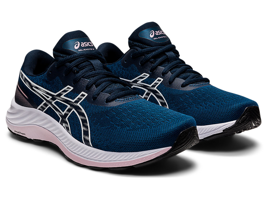 Dámské Trekové Boty Asics Gel-Excite 9 Blankyt Bílé | 4601-CNSHO