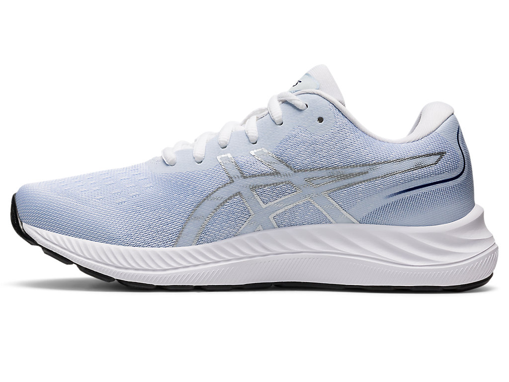 Dámské Trekové Boty Asics Gel-Excite 9 Bílé Stříbrné | 8639-PKDAB