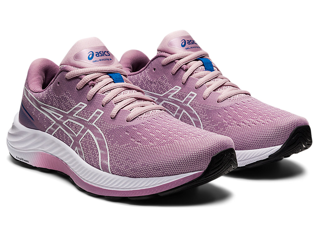 Dámské Trekové Boty Asics Gel-Excite 9 Růžové Bílé | 5213-QZDLY