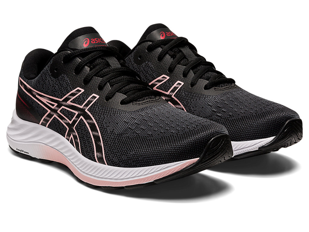 Dámské Trekové Boty Asics Gel-Excite 9 Černé Růžové | 8156-IPENW