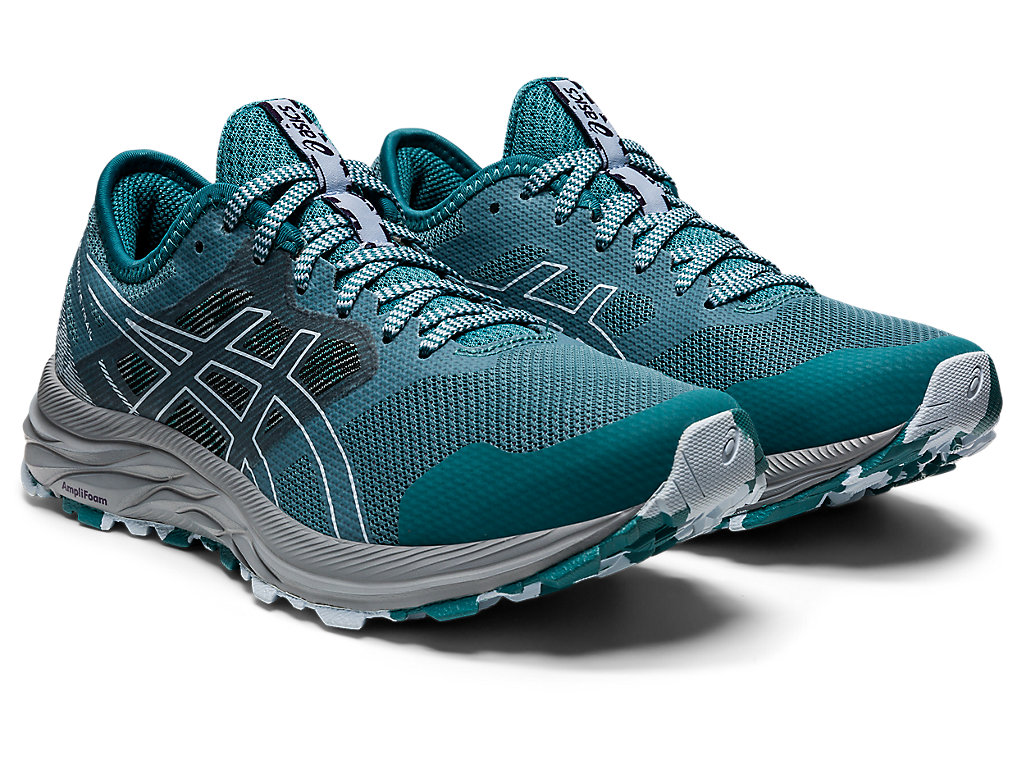 Dámské Trekové Boty Asics Gel-Excite Trailové Tmavě Zelene Blankyt | 2358-ZWNUI