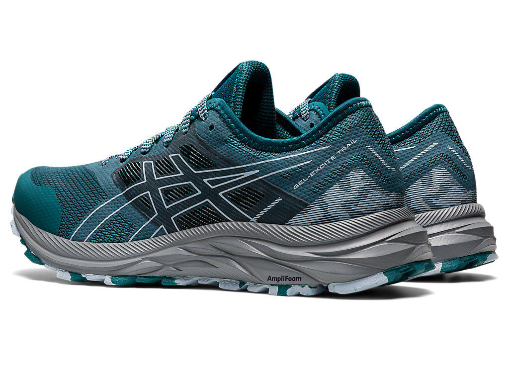 Dámské Trekové Boty Asics Gel-Excite Trailové Tmavě Zelene Blankyt | 2358-ZWNUI