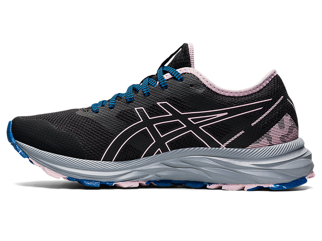 Dámské Trekové Boty Asics Gel-Excite Trailové Černé Růžové | 6871-KVHZR