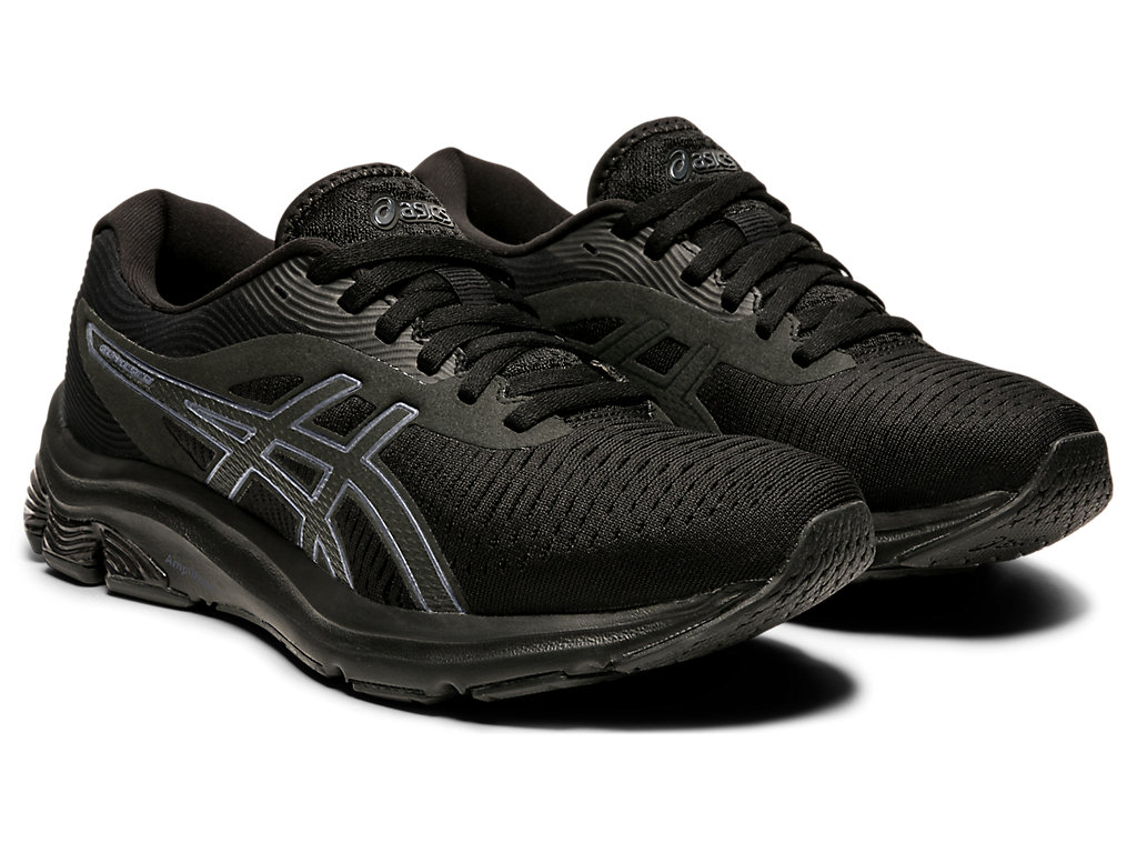 Dámské Trekové Boty Asics Gel-Pulse 12 Černé Černé | 4935-MWUFO