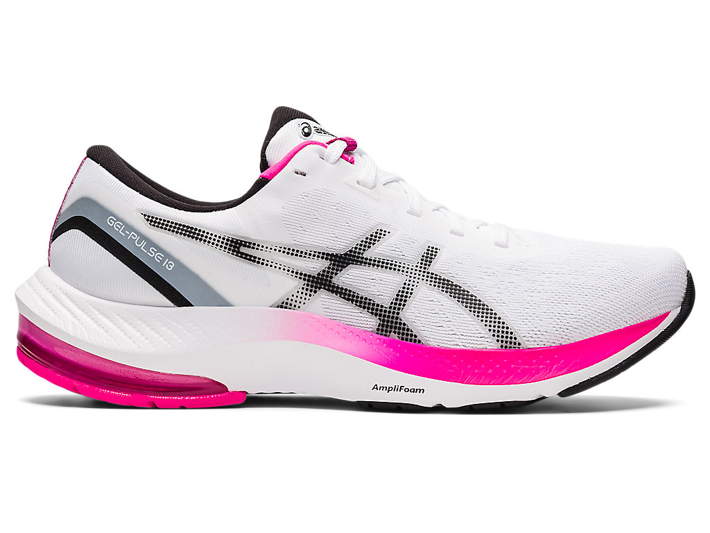 Dámské Trekové Boty Asics Gel-Pulse 13 Bílé Černé | 1628-HTMIE