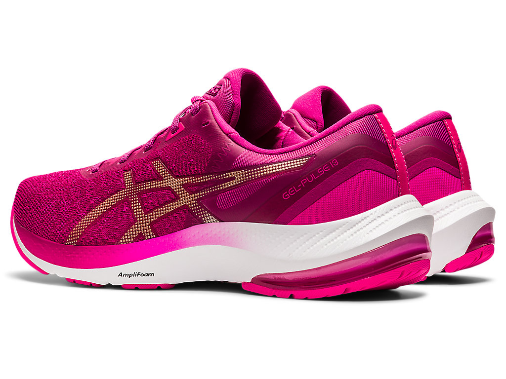 Dámské Trekové Boty Asics Gel-Pulse 13 Fuchsie Červené | 7095-DIZSA