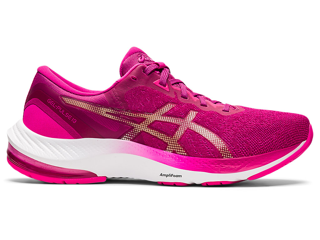 Dámské Trekové Boty Asics Gel-Pulse 13 Fuchsie Červené | 7095-DIZSA