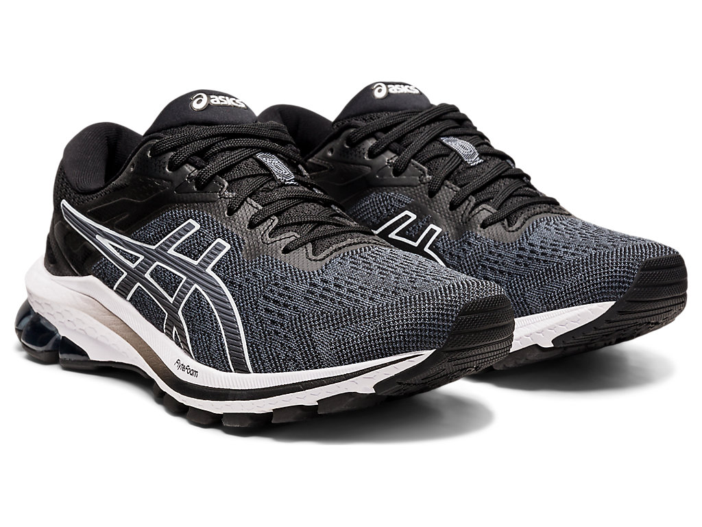 Dámské Trekové Boty Asics Gt-1000 10 (D) Černé Bílé | 1763-ZOYGD