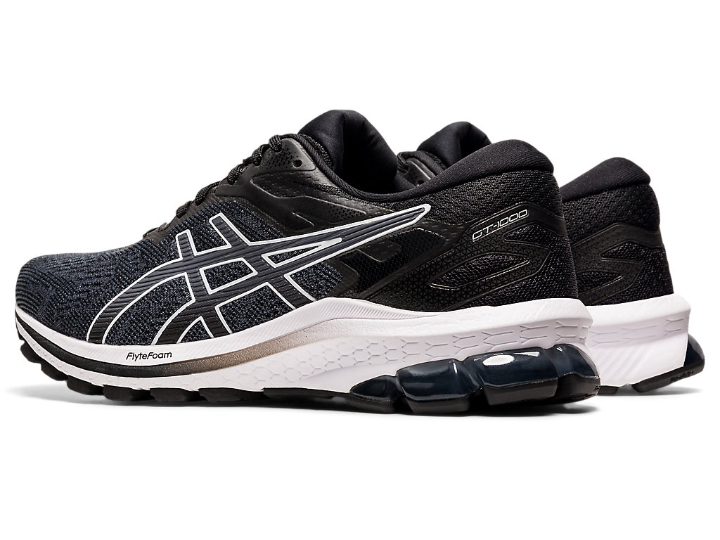 Dámské Trekové Boty Asics Gt-1000 10 (D) Černé Bílé | 1763-ZOYGD