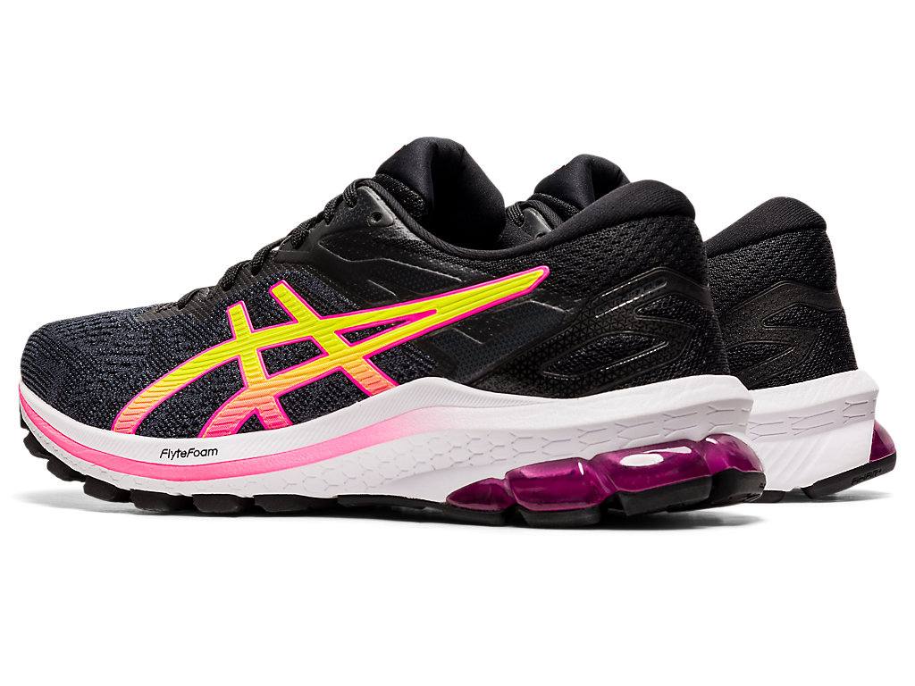 Dámské Trekové Boty Asics Gt-1000 10 Černé Růžové | 0654-WHLIP