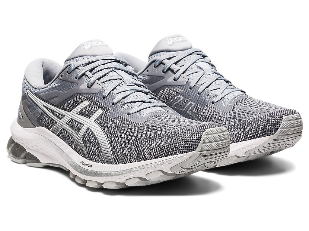 Dámské Trekové Boty Asics Gt-1000 10 Šedé Stříbrné | 2089-VTHFW