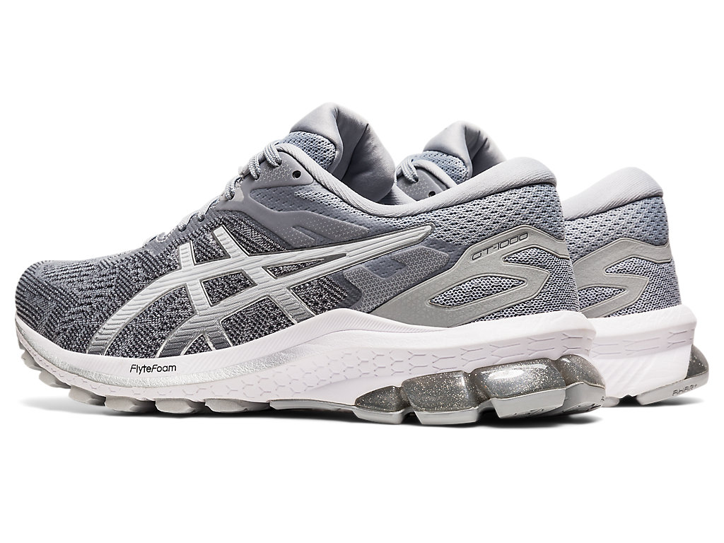 Dámské Trekové Boty Asics Gt-1000 10 Šedé Stříbrné | 2089-VTHFW