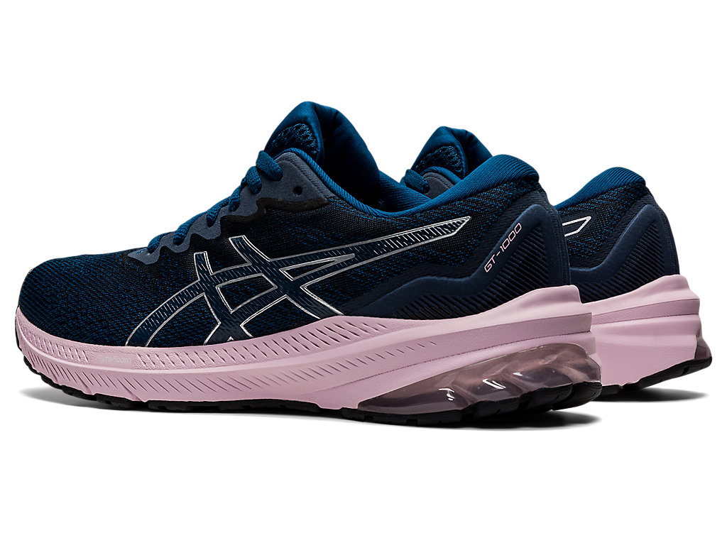 Dámské Trekové Boty Asics Gt-1000 11 Blankyt Růžové | 3602-WYSJO