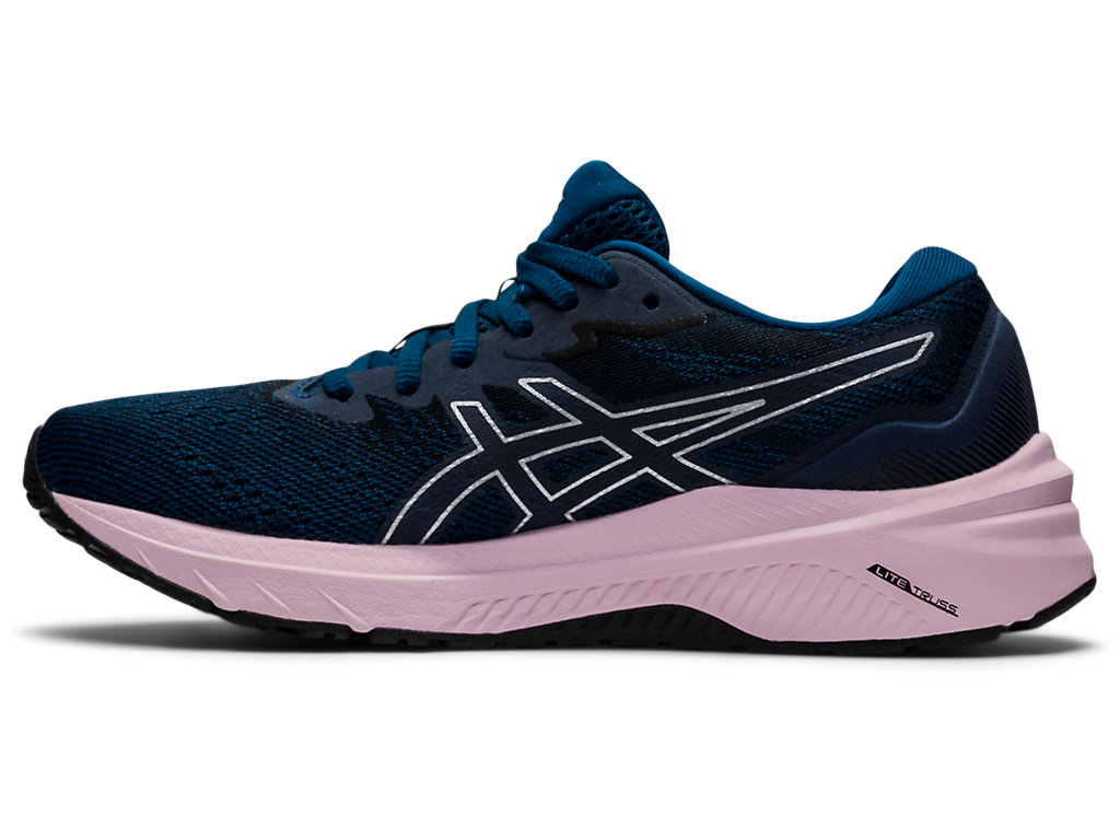 Dámské Trekové Boty Asics Gt-1000 11 Blankyt Růžové | 3602-WYSJO