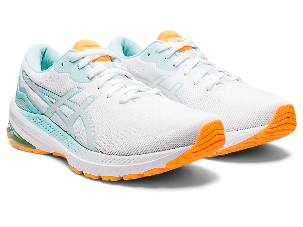 Dámské Trekové Boty Asics Gt-1000 11 Bílé Blankyt | 6489-LSAYE