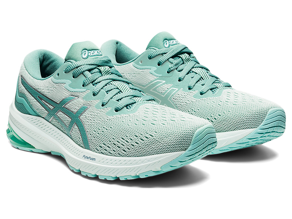 Dámské Trekové Boty Asics Gt-1000 11 Olivy Zelené | 3971-UVCTZ