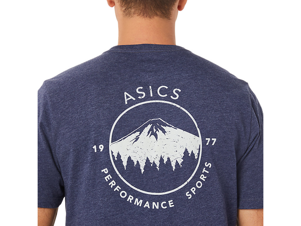 Dámské Tričko Asics 1977 Mtn Pocket Tee Tmavě Blankyt | 1859-KXCVM