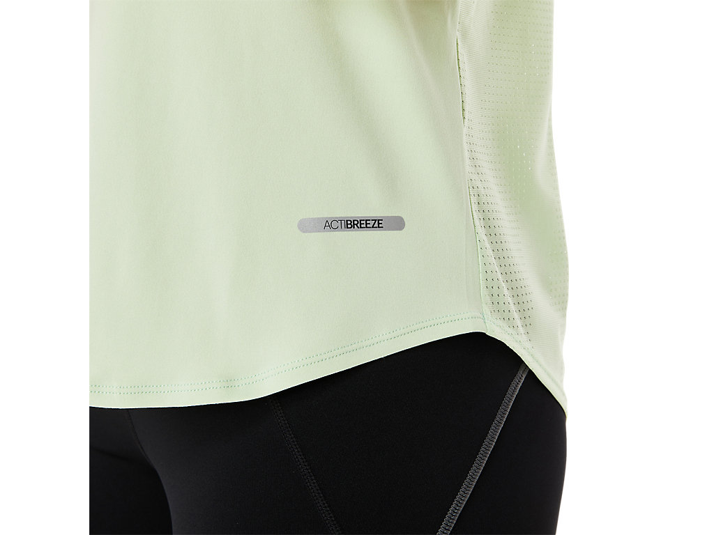 Dámské Tričko Asics Actibreeze Sleeve Zelene | 5927-VQUAX