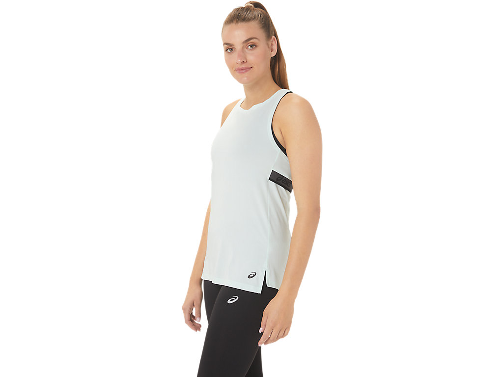 Dámské Tričko Asics Fit Sana Tank Mátově Zelená | 7695-ACDIS