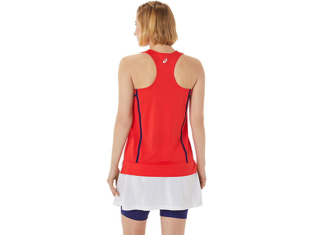 Dámské Tričko Asics New Strong 92 Tank Červené Blankyt | 3901-BDGZX