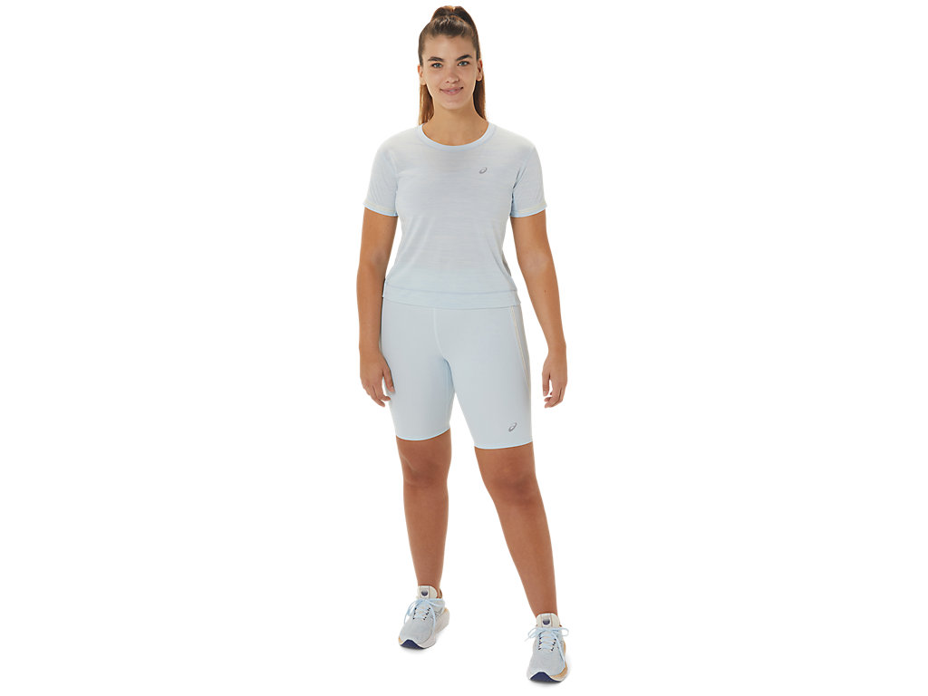 Dámské Tričko Asics Race Crop Blankyt Krém | 5239-FGHJA