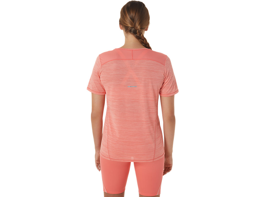 Dámské Tričko Asics Race V-Neck Sleeve Růžové | 3625-FGUEX