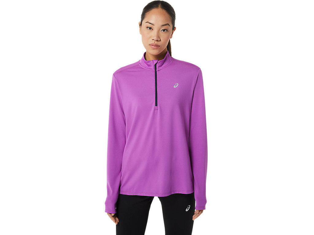 Dámské Tričko Asics Ready-Set Half Zip Fialové Blankyt | 9406-QWERJ