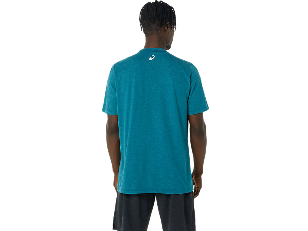 Dámské Tričko Asics Stripe Sleeve Tee Tmavě Zelene | 2670-OVZED