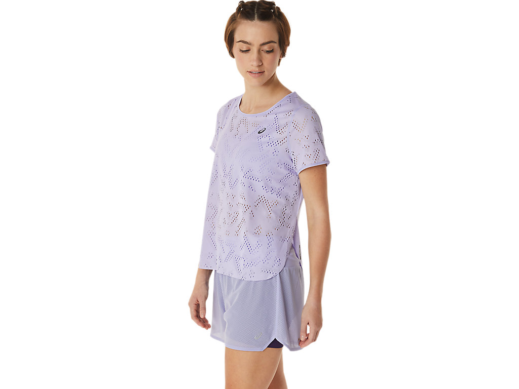 Dámské Tričko Asics Ventilate Actibreeze Sleeve Fialové | 3162-TKSFA