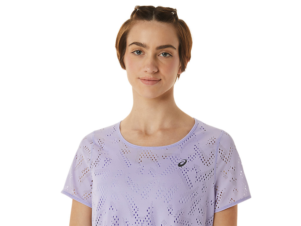 Dámské Tričko Asics Ventilate Actibreeze Sleeve Fialové | 3162-TKSFA