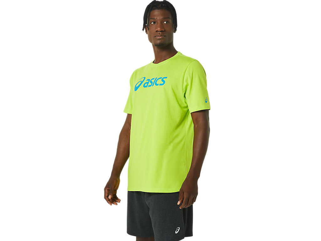 Dámské Tričko Asics Xg Sleeve Lockup Logo Tee Světle Zelene | 3285-NRETD