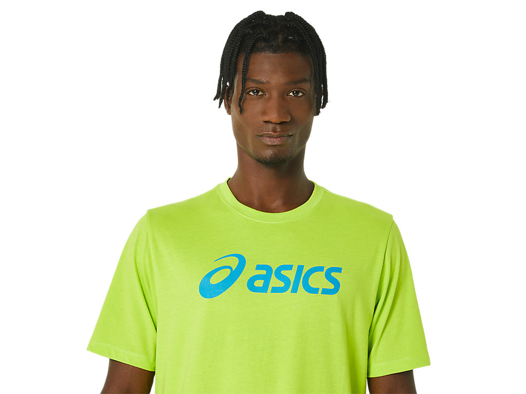 Dámské Tričko Asics Xg Sleeve Lockup Logo Tee Světle Zelene | 3285-NRETD