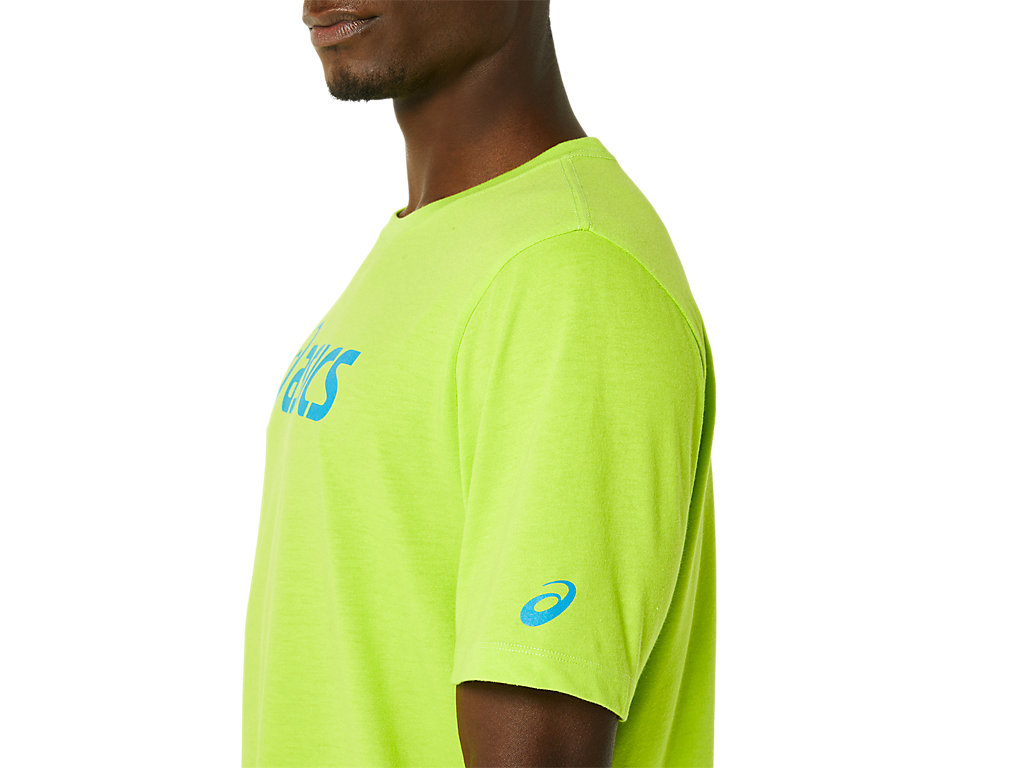 Dámské Tričko Asics Xg Sleeve Lockup Logo Tee Světle Zelene | 3285-NRETD