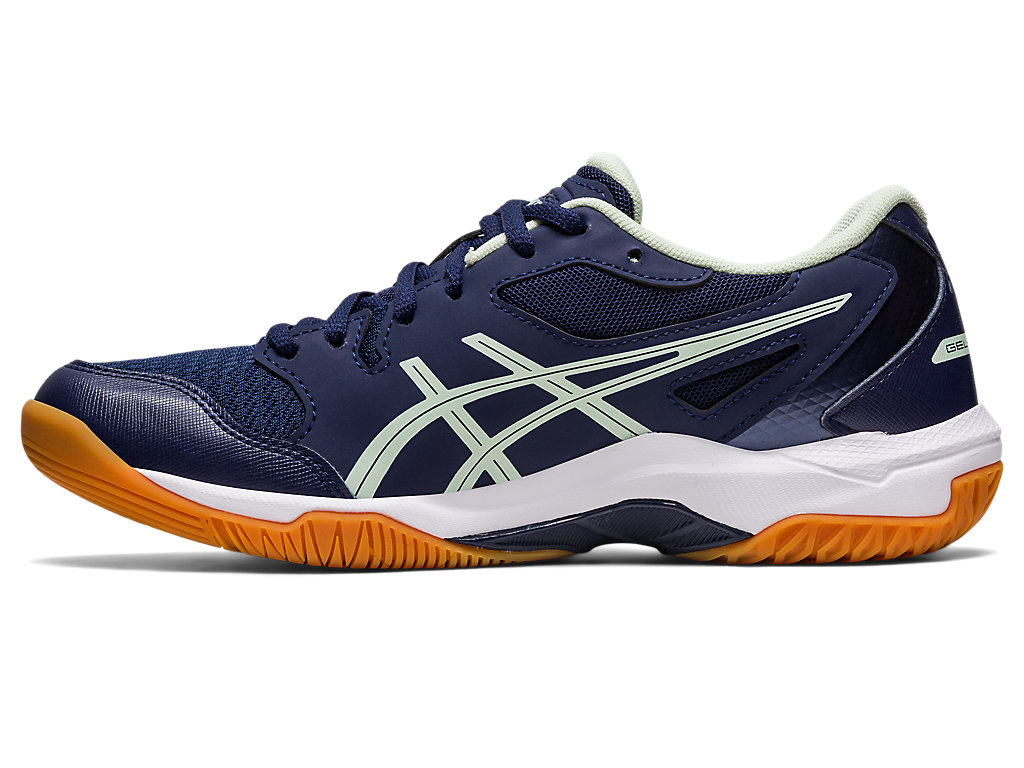 Dámské Volejbalové Boty Asics Gel-Rocket 10 Tmavě Blankyt Zelene | 0896-HZBTG