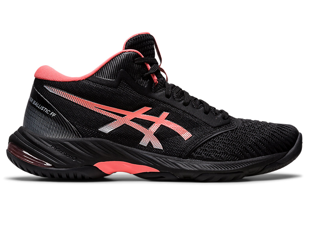 Dámské Volejbalové Boty Asics Netburner Ballistic Ff Mt 3 Černé | 8507-KBNVP